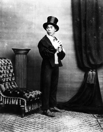 A Japanese Gentleman in Western Garb, 1875 by Baron Raimund von Stillfried